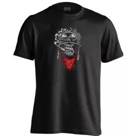 Gorilla army cool férfi póló (fekete)