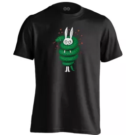 Megölellek cool férfi póló (fekete)
