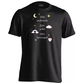 Lányok összetétele gyerek póló(fekete)