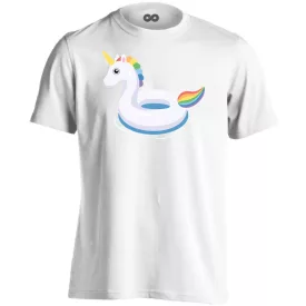 Gumikornis gyerek póló(fehér)