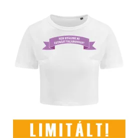 Hate each other limitált haspóló (fehér)