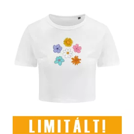 Flower quinto limitált haspóló (fehér)