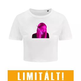 Mean phone limitált haspóló (fehér)