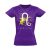 Béta bak csillagjegyes női póló (lila)