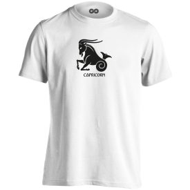 Alfa bak csillagjegyes férfi póló (fehér)