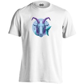 Théta bak csillagjegyes férfi póló (fehér)