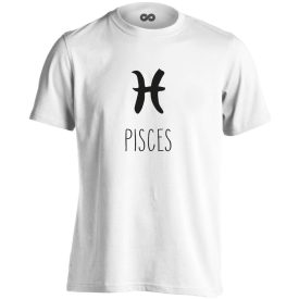 Éta halak csillagjegyes férfi póló (fehér)