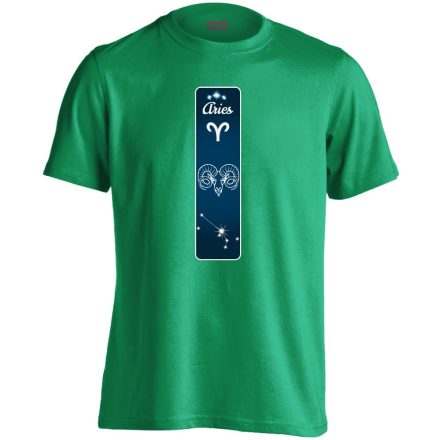 Delta kos csillagjegyes férfi póló (zöld)