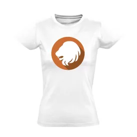 Epszilon oroszlán csillagjegyes női póló (fehér)