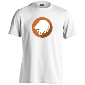 Epszilon oroszlán csillagjegyes férfi póló (fehér)