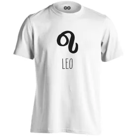 Éta oroszlán csillagjegyes férfi póló (fehér)