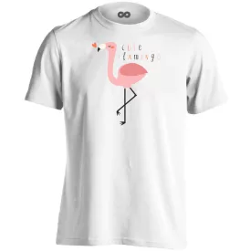 Cuki flamingó gyerek póló(fehér)