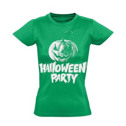 WeenParty halloween női póló (zöld)