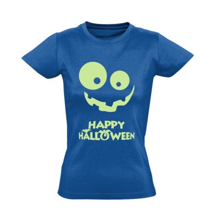 HappyWeen halloween női póló (kék)