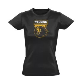 Godzilla radiation halloweeni női póló (fekete)