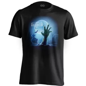 Pacsi halloween férfi póló (fekete)