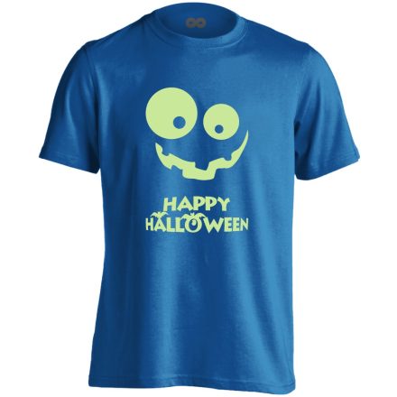 HappyWeen halloween férfi póló (kék)
