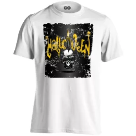 ViaszosKoponya halloween férfi póló (fehér)