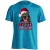 Karácsonyi tacskó gazdi karácsonyi férfi póló (zafírkék)