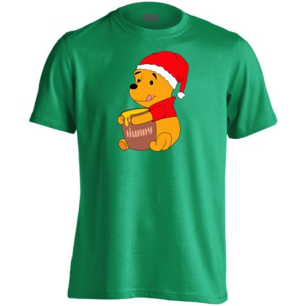 Mézédes Karácsony karácsonyi gyerek póló(zöld)
