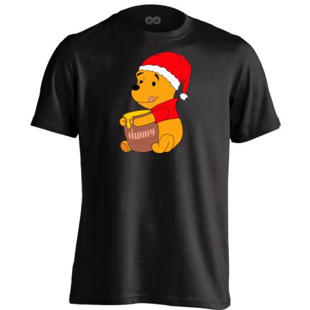 Mézédes Karácsony karácsonyi gyerek póló(fekete)