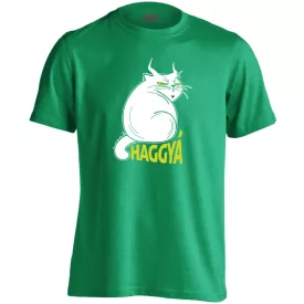   Portré "haggyá" karácsonyi krampusz macskás gyerek póló(zöld)