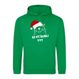 Az ott bejgli? karácsonyi pulóver(kelly zöld)