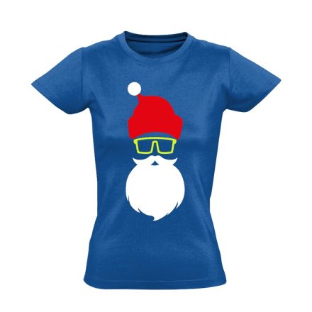 miCOOLás karácsonyi női póló (kék)