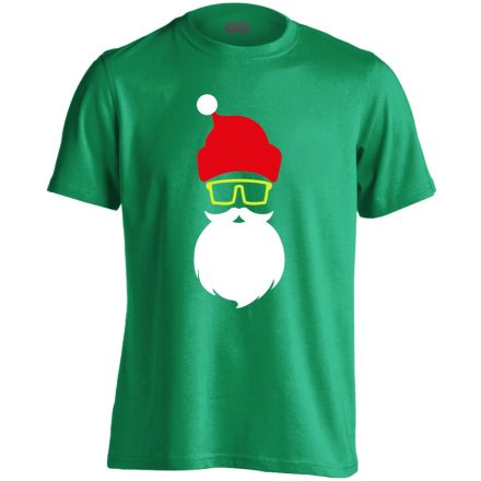 miCOOLás karácsonyi férfi póló (zöld)