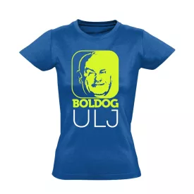 boldogULJ szilveszteri női póló (kék)