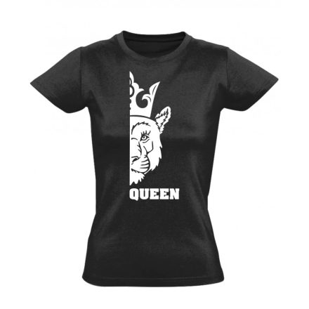 Queen női póló (fekete) akciós póló - S