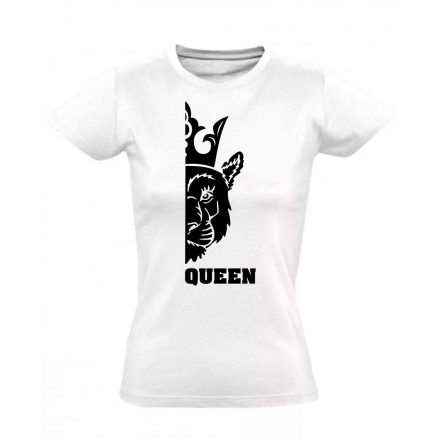Queen női póló (fehér)