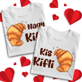   Páros Kis és Nagy kifli Valentin napi csomag (fehér termékek)
