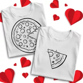 Páros Pizzaszeletek Valentin napi csomag (fehér termékek)