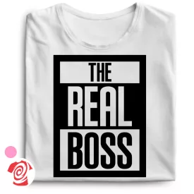 The real boss valentin napi női póló (fehér)