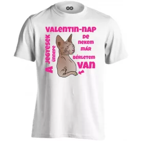 Bérletem van férfi póló (fehér)