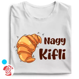 Kis és nagykifli valentin napi férfi póló (fehér)