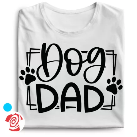 Dog parents valentin napi férfi póló (fehér)