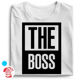 The real boss valentin napi férfi póló (fehér)