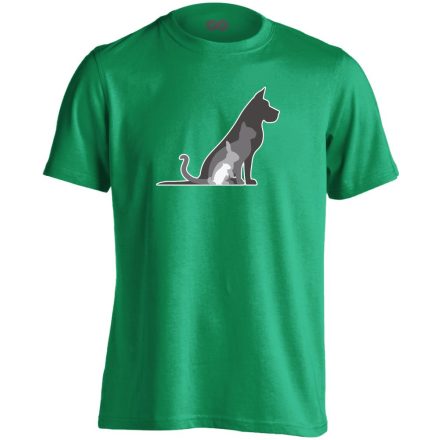 TornaSor állatorvosi férfi póló (zöld)