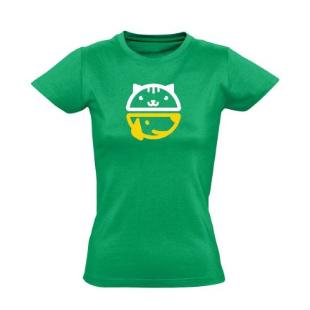 TutaTita állatorvosi női póló (zöld)