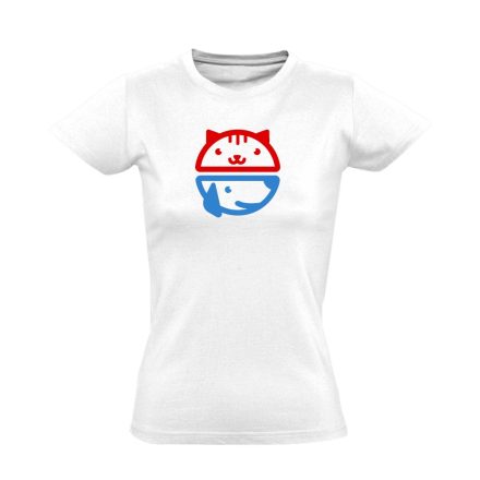 TutaTita állatorvosi női póló (fehér)