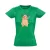 Kutyabaj állatorvosi női póló színes (zöld)