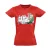 KeményMeló aneszteziológiai női póló (piros)