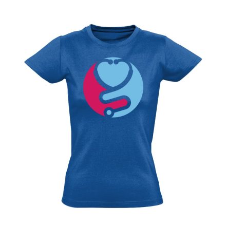 Zen asszisztens női póló (kék)