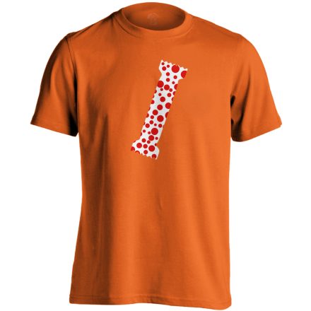 A Pöttyös Póló Az Igazi bőrgyógyászati férfi póló (narancssárga)
