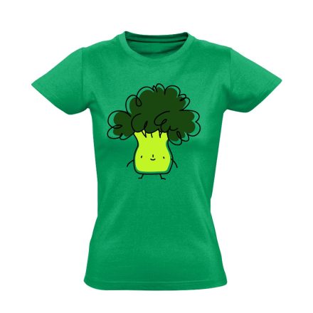 CukiBrokkoli dietetikus női póló (zöld)