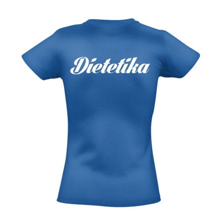 Dietetika női póló (kék)