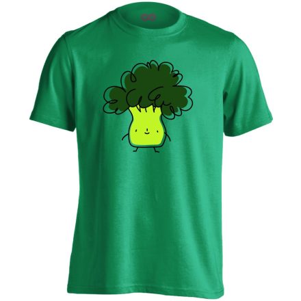 CukiBrokkoli dietetikus férfi póló (zöld)