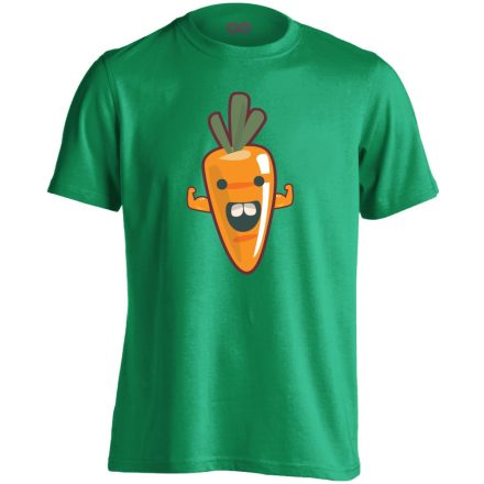 HarciRépa dietetikus férfi póló (zöld)